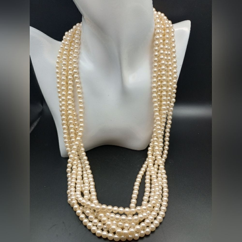 Victorian heiress 1000 pearl necklace N339